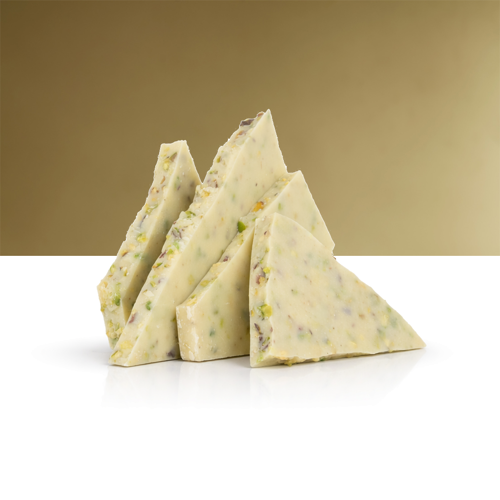 Lastra cioccolato Bianco e Pistacchio – Goslino
