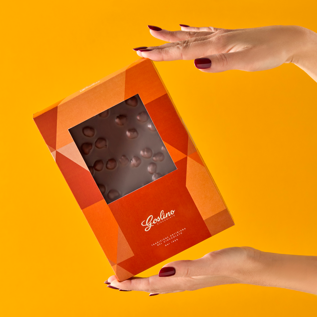 Lastra intera cioccolato Bianco e Pistacchio – dettaglio 2 – Goslino